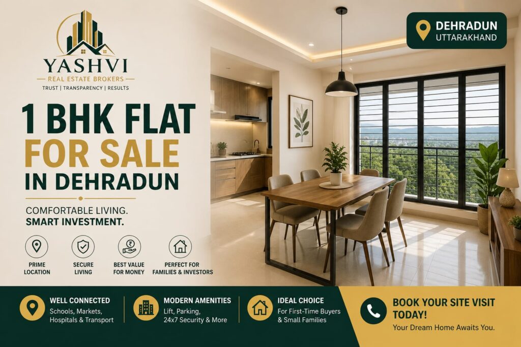1 bhk flat for sale in dehradun