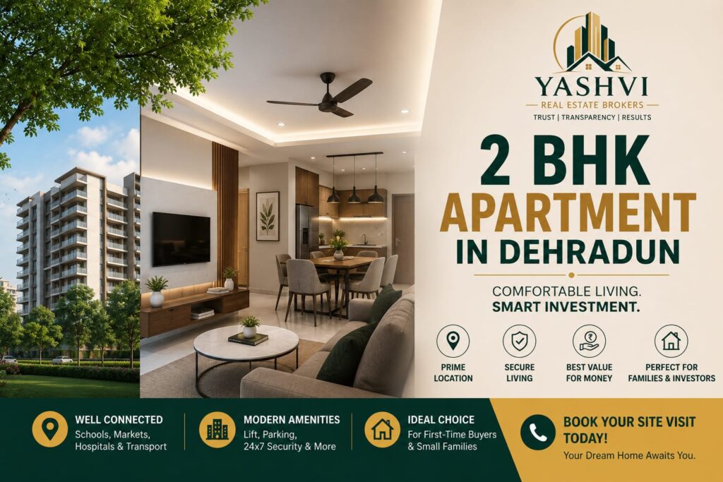 2 bhk apartment in dehradun