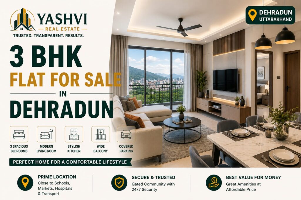 3 bhk flat for sale in dehradun