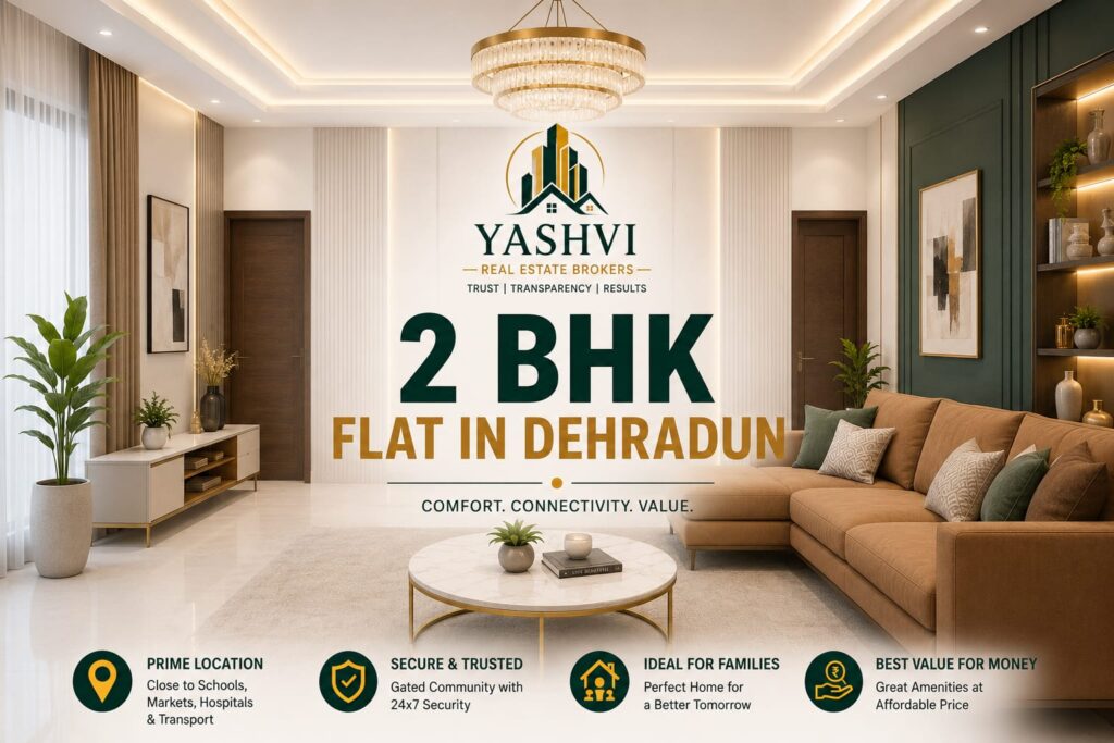 dehradun 2 bhk flat price