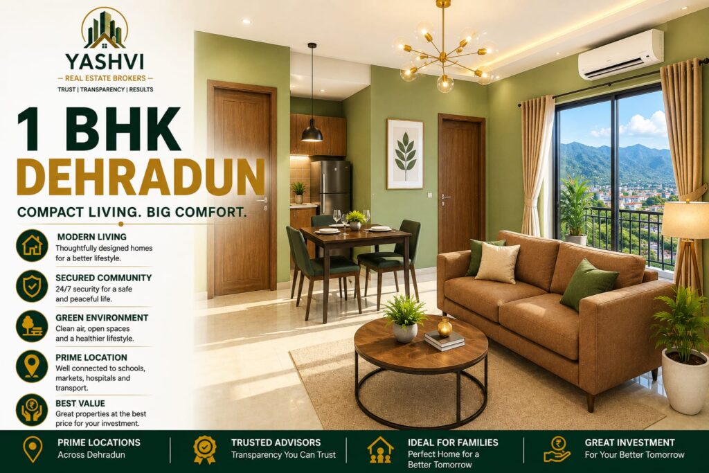 1 bhk Dehradun